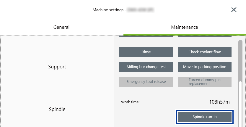 VPanel_MachineSetting_Maintenance_SpindleRun-in