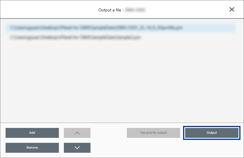 VPanel_FileOutput_Sortie