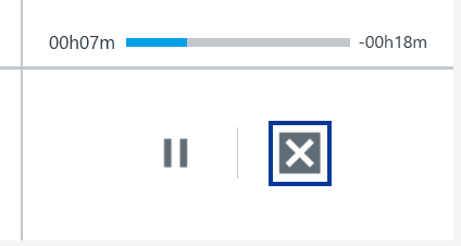 Cancelar salida principal de VPanel