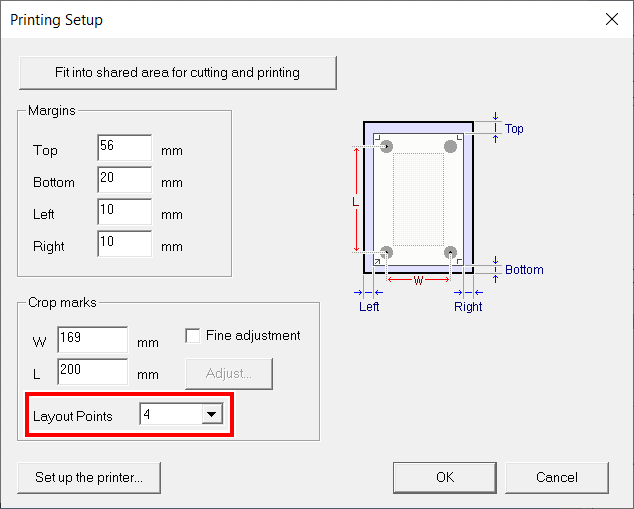 CutStudio_PrinterSetup_LayoutPoints