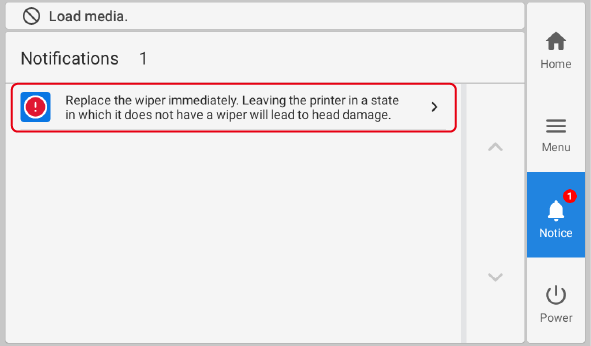 IO_Panel_NOTE_TimetoReplaceWiper