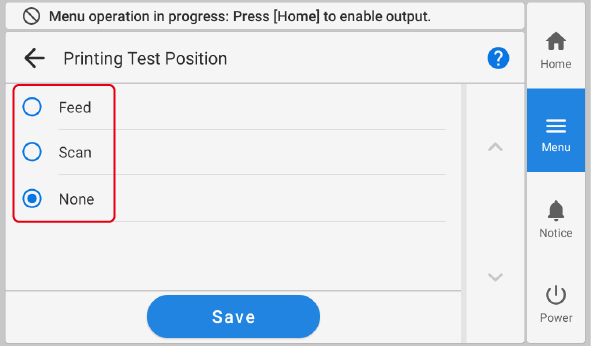 PrintingPosition