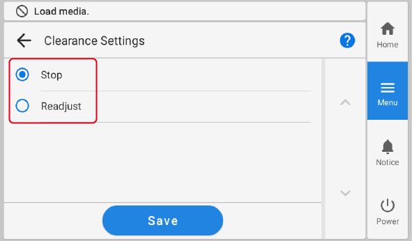 Panel_SelectClearance