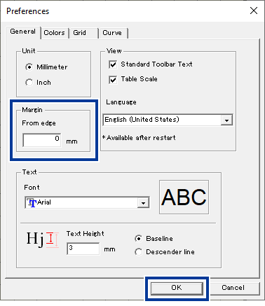 METAZAStudio_Preferences_Margin_0