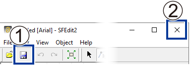 SFEdit2_Save_Close