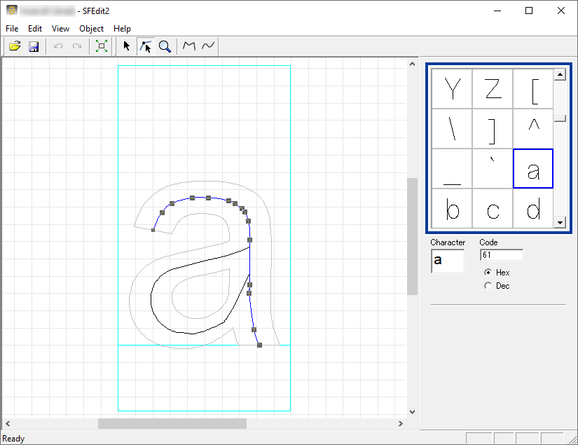 SFEdit2_Edit_LineFont