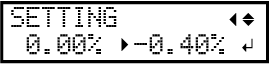 Reducing Horizontal Bands (Feed Correction Function)