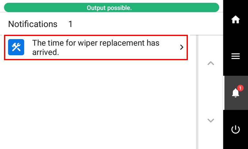 VG3_Panel_NOTE_TimetoReplaceWiper